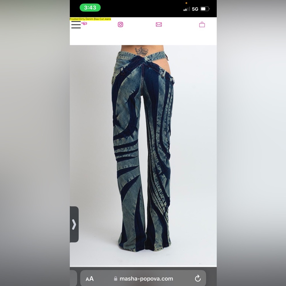 masha popova pants for sell